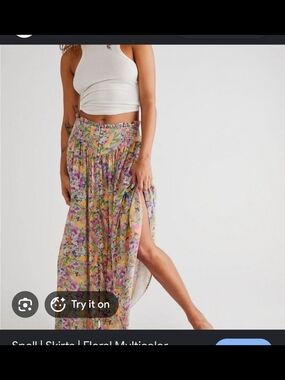 Spell NWT Dolly Skirt Beautiful Spring Pattern